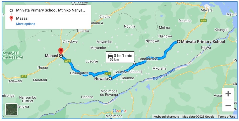 Mvinata - Newala - Masasi Road - digest.tz