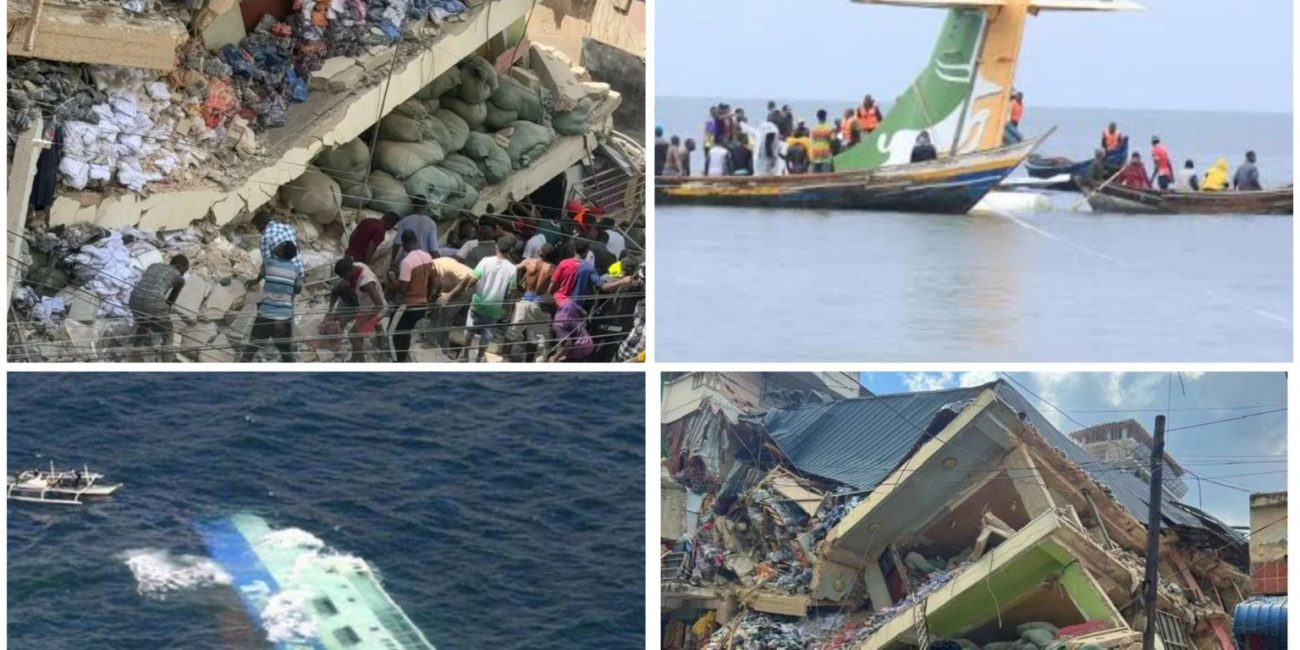 Kariakoo building collapse, Precision Air Crash, MV Bukoba