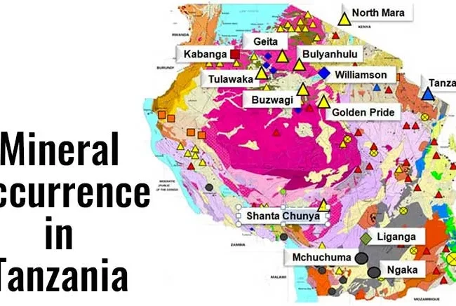 Tanzania Mineral resources