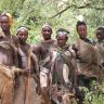 Hadzabe people engaging in traditional hunting and gathering practices