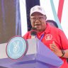 Tundu Lissu addressing CHADEMA supporters